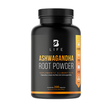 Ashwaganda root powder 200 cápsulas