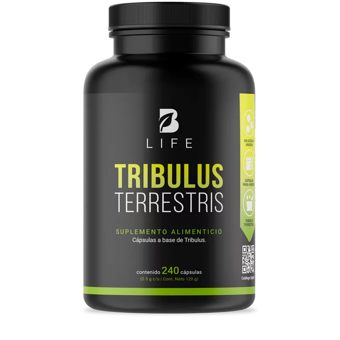 Tribulus terrestris 240 cápsulas - B LIFE