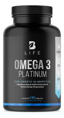 Omega 3 platinum 180 cápsulas