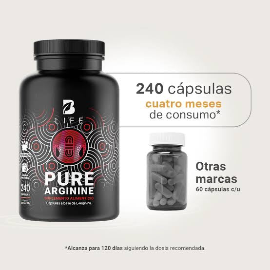 L arginina 240 cápsulas
