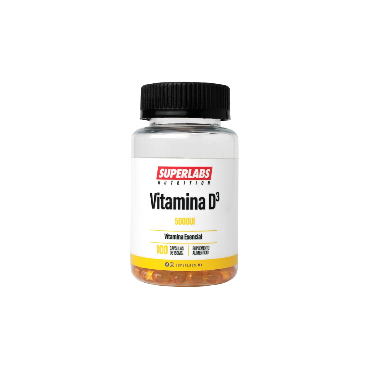 Vitamina D3 5000 IU 100 softgels