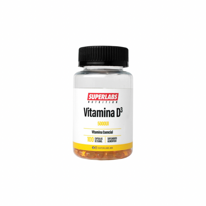 Vitamina D3 5000 IU 100 softgels