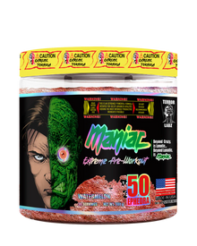 Maniac extreme pre work 50 ephedra 30 servicios-Terror labz
