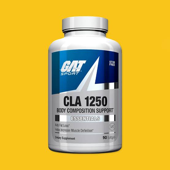 CLA 1250 MG 90 capsulas-GAT SPORT