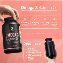 Omega 3 salmón - 180 cápsulas