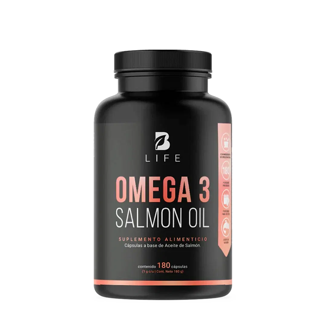 Omega 3 salmón - 180 cápsulas