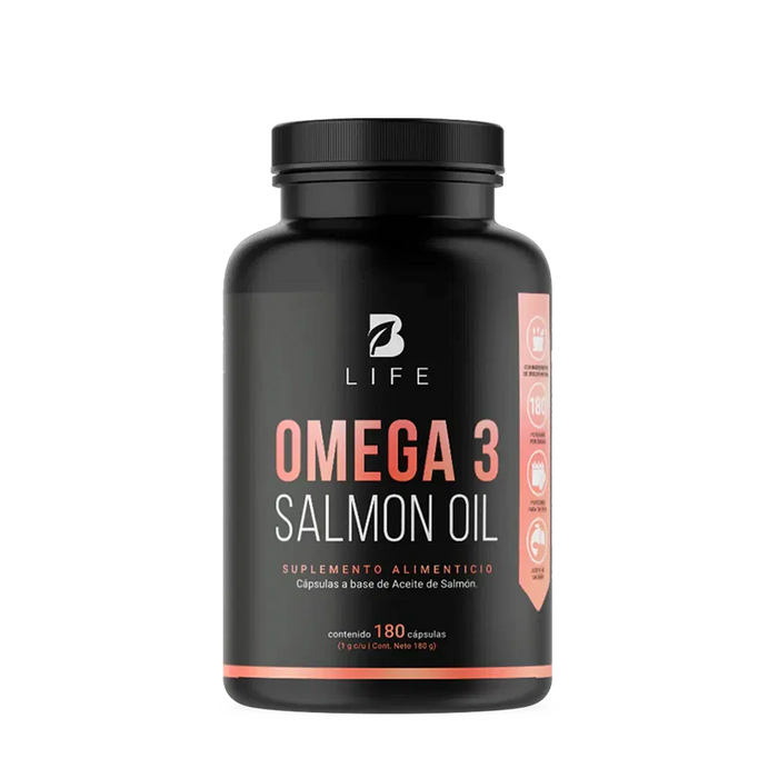 Omega 3 salmón - 180 cápsulas