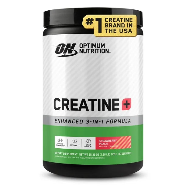 Creatine + fórmula 3 en 1 720 gramos - Optimum Nutrition