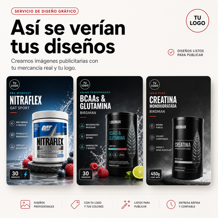 5 imágenes para generar ventas con tu logo